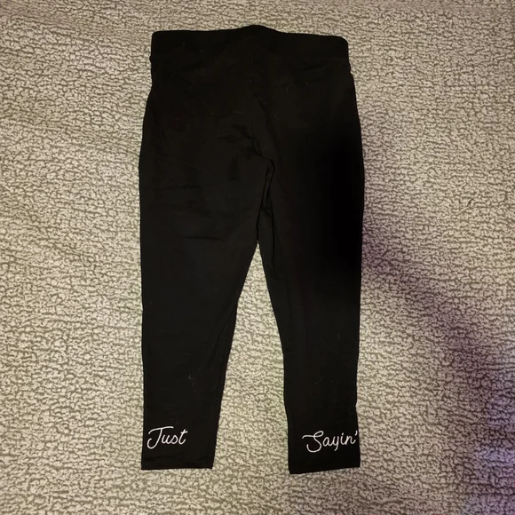 Torrid 2 Black Stretch Leggings - Everyday Comfort - Picture 2 of 4